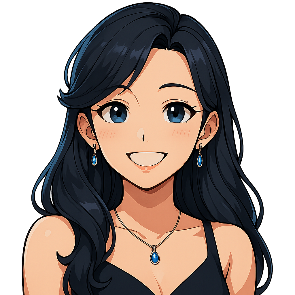 笑顔の女性（解決）