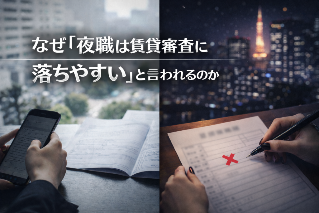 夜職賃貸審査