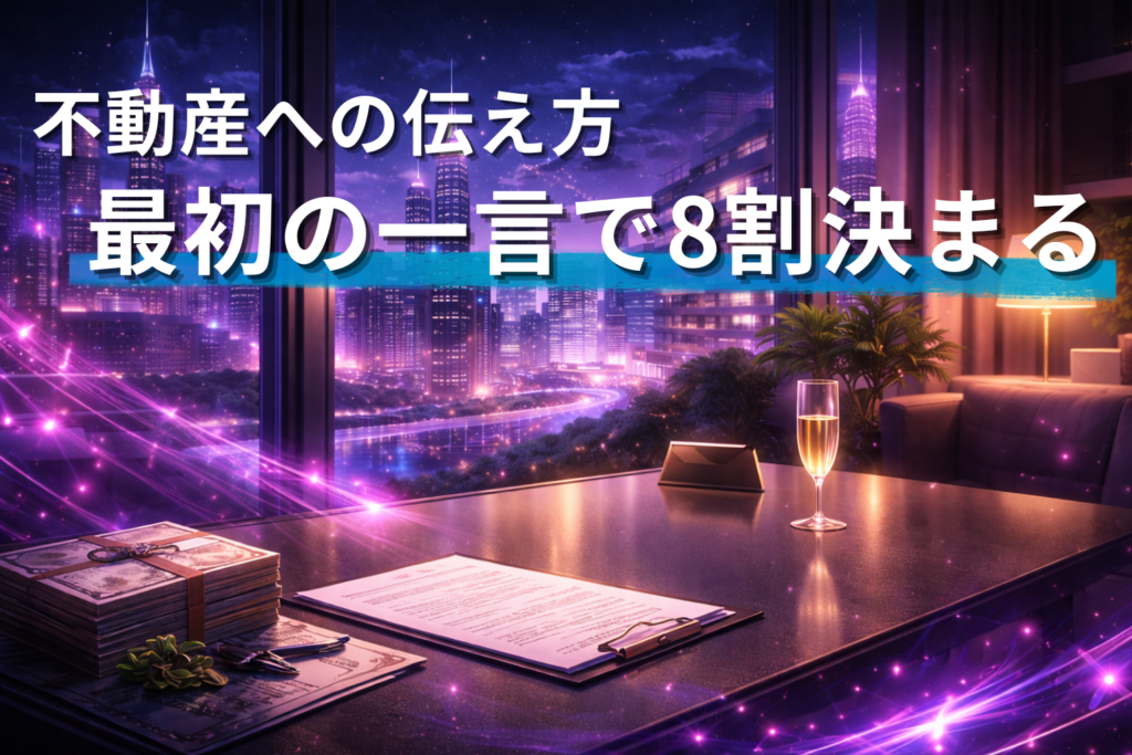 夜職賃貸の不動産会社への伝え方